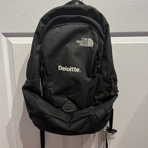 North Face Backpack with Deloitte Emroidery